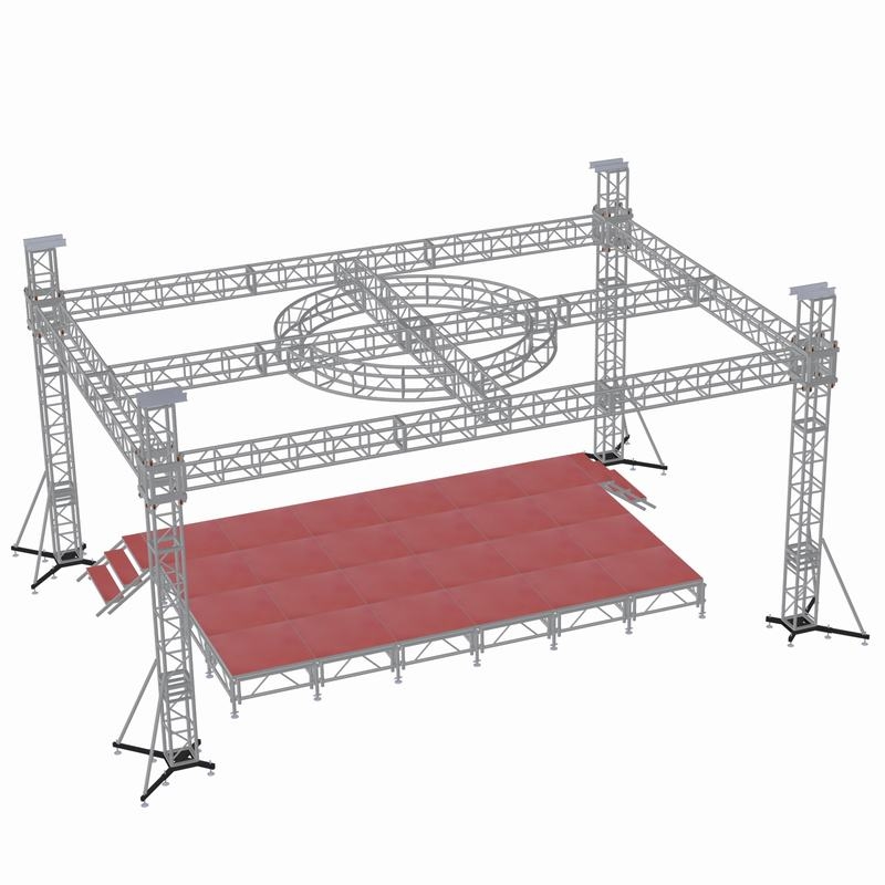 鋁合金舞臺(tái)桁架設(shè)計(jì)圖