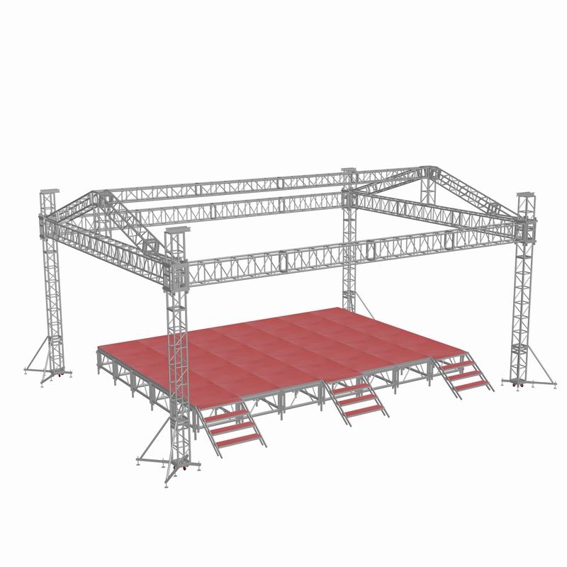 鋁合金舞臺(tái)桁架設(shè)計(jì)圖